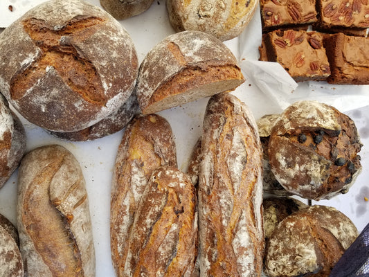 Different Shapes Artisan Bread 